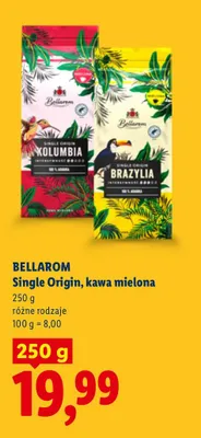 Kawa mielona Bellarom Single Origin Brazylia promocja w Lidl