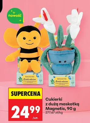 Cukierki z dużą maskotką, 90g promocja w Biedronka