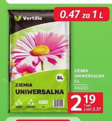 Ziemia uniwersalna Vertillo promocja w Selgros