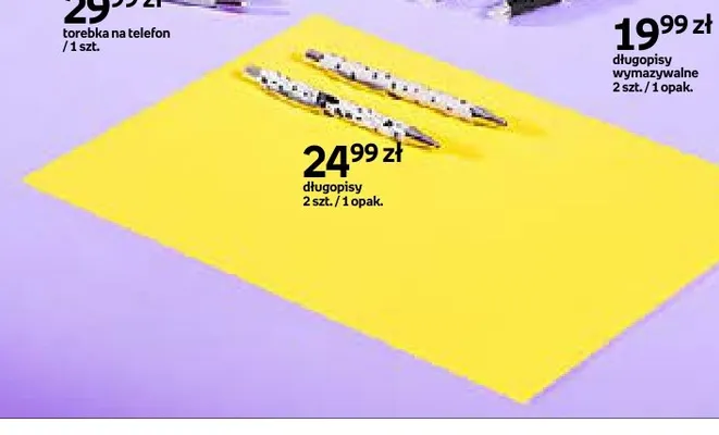 Długopisy Purrrfect School 2-pak promocja w Empik