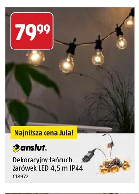 Dekoracyjny łańcuch żarówek LED Anslut promocja w Jula