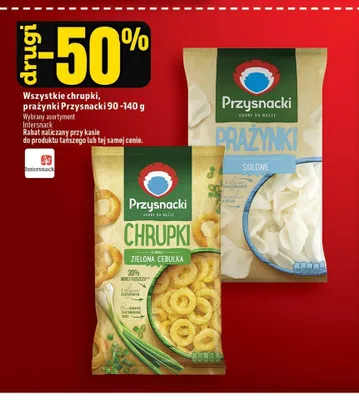 Chrupki, prażynki Przysnacki promocja w TOPAZ