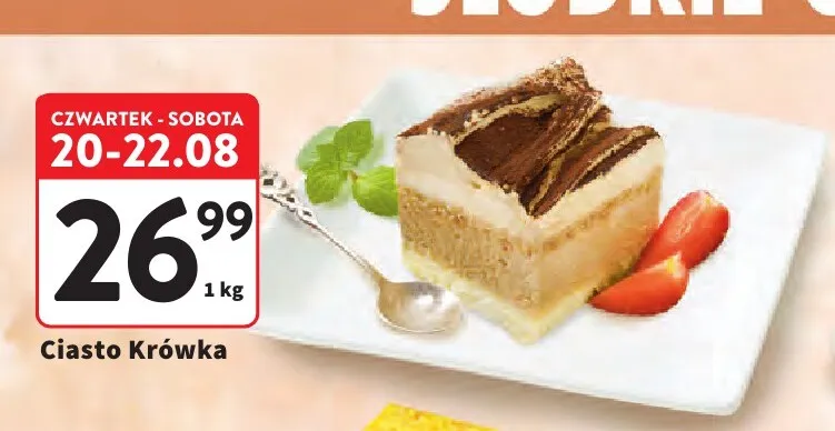 Ciasto Krówka promocja w Intermarche