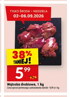 Wątroba drobiowa promocja w Twój Market