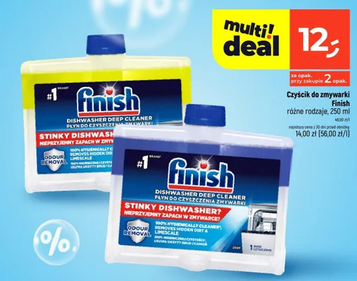 Czyścik do zmywarki różne rodzaje promocja w Dealz