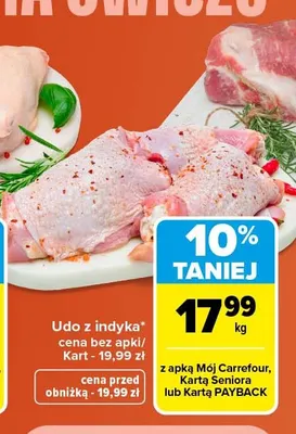 Udo z indyka promocja w Carrefour