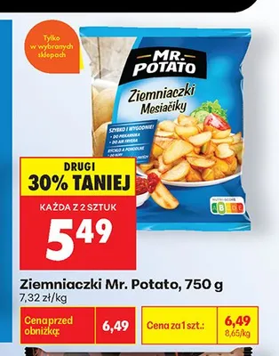 Ziemniaczki Mr. Potato promocja w Biedronka