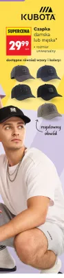 Czapka męska Kubota promocja w Biedronka
