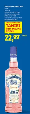 Likier Lady Secret promocja w Lidl