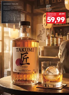 Whisky Takumi 40% promocja w Kaufland