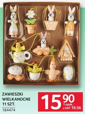 Zawieszki wielkanocne 11 szt. promocja w Selgros