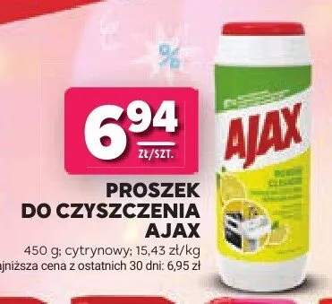 Proszek do czyszczenia Ajax promocja w Stokrotka