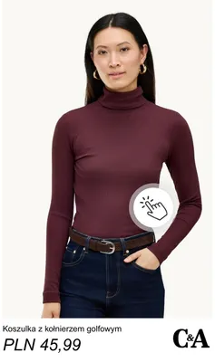 Koszulka z kołnierzem golfowym C & A promocja w C&A