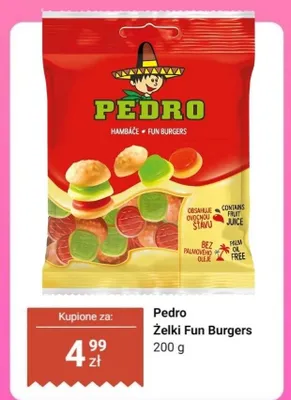 Żelki Fun Burgers promocja w Dino