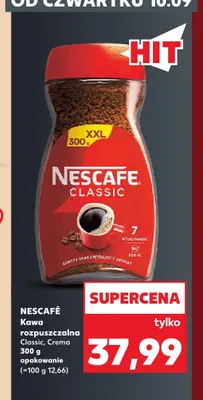Kawa rozpuszczalna Nescafé Classic promocja w Kaufland