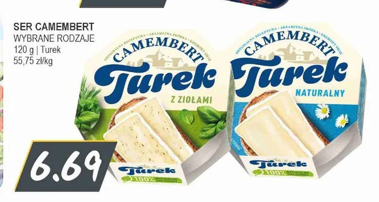 Ser Camembert Turek promocja w Słoneczko