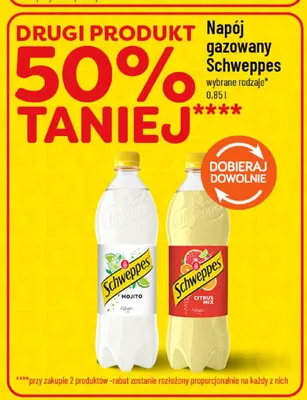 Napój gazowany Schweppes Citrus Mix promocja w POLOmarket