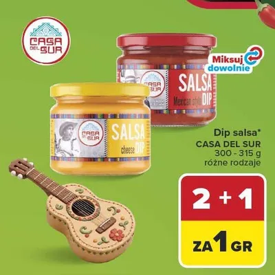 Dip salsa meksykański Casa Del Sur promocja w Carrefour