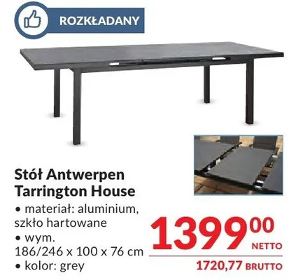 Stół Antwerpen Tarrington House promocja w Makro