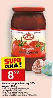 Koncentrat pomidorowy 30% promocja w Twój Market