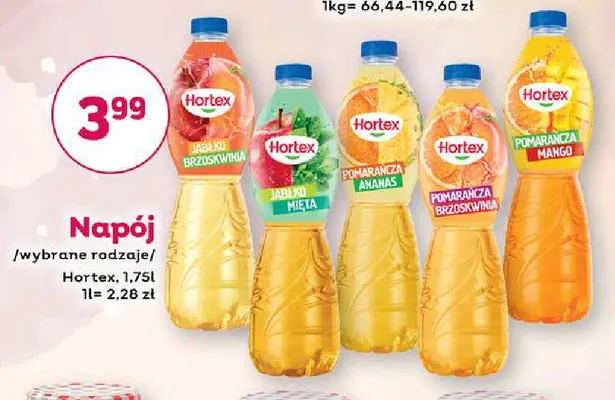 Napój Hortex promocja w Bliski