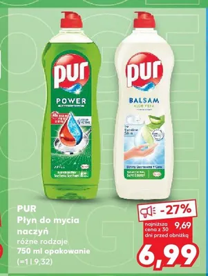 Płyn do mycia naczyń Pur Balsam promocja w Kaufland