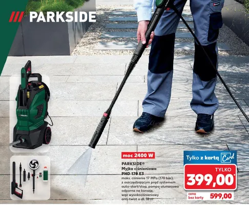 Myjka ciśnieniowa PHD 170 E3 Parkside promocja w Kaufland
