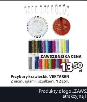 Przybory krawieckie VEKTAREN promocja w Jysk