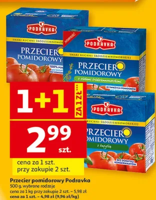 Przecier pomidorowy promocja w Auchan