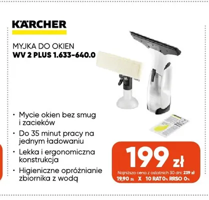 Myjka do okien Wv 2 Plus 1,633-640,0 Kärcher promocja w Max Elektro