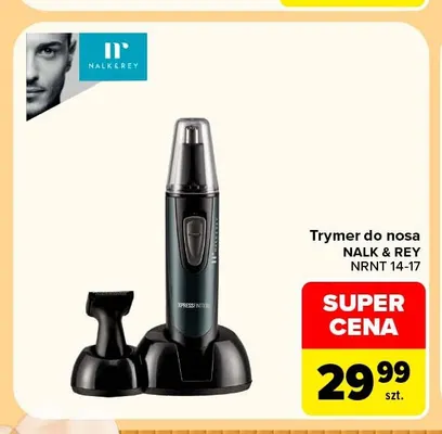 Trymer do nosa Nalk & Rey Nrnt 14-17 promocja w Carrefour