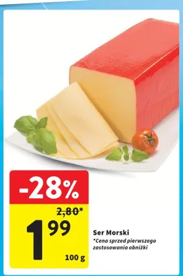 Ser Morski promocja w Intermarche