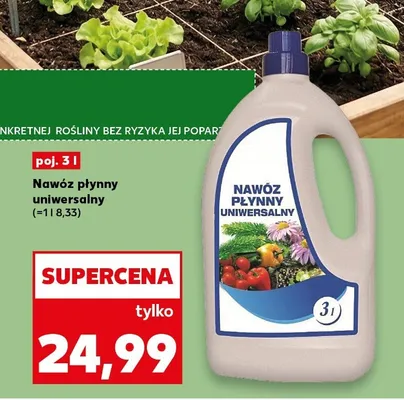 Nawóz płynny uniwersalny promocja w Kaufland