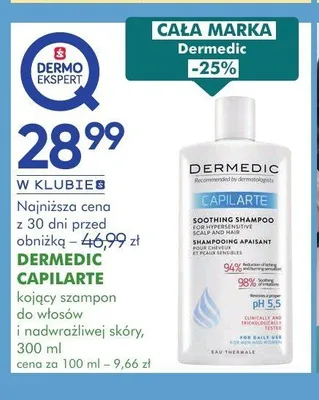 Dermokosmetyki Dermedic promocja w Super-Pharm