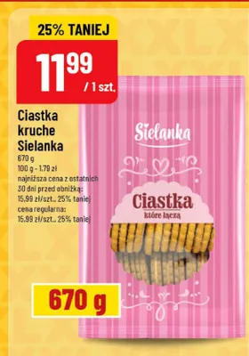 Ciastka kruche promocja w POLOmarket