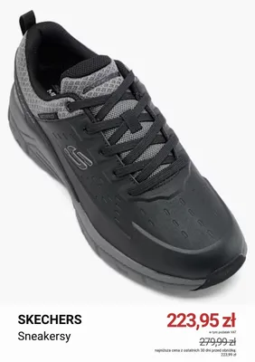 Sneakersy Skechers promocja w Deichmann