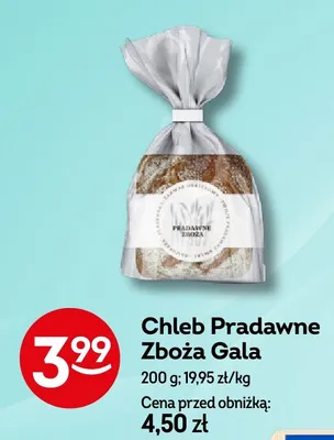 Chleb Pradawne Zboża Gala promocja w Żabka