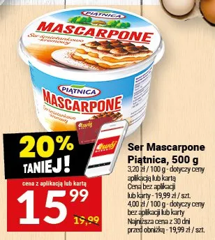 Ser Mascarpone promocja w Twój Market