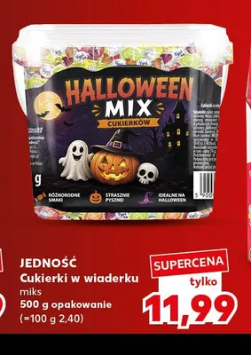 Cukierki w wiaderku miks Jedność promocja w Kaufland