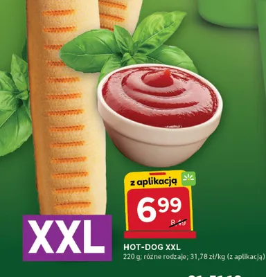 Hot-dog XXL promocja w Stokrotka