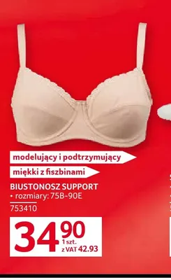 Biustonosz Support promocja w Selgros