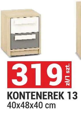 Kontenerek 13 promocja w Merkury Market