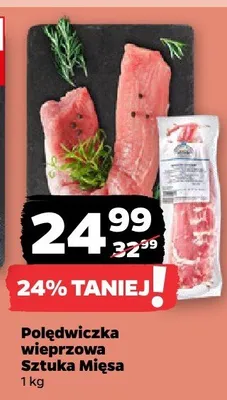 Polędwiczka wieprzowa promocja w Netto