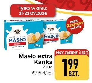 Masło extra Kanka promocja w Społem Częstochowa
