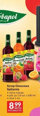 Syrop o smaku malinowym Herbapol Owocowa Spiżarnia XXL promocja w Makro