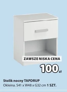 Stolik nocny Tapdrup promocja w Jysk