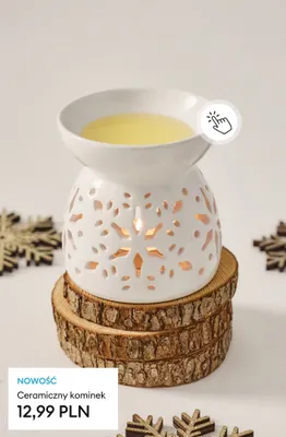 Ceramiczny kominek promocja w Sinsay