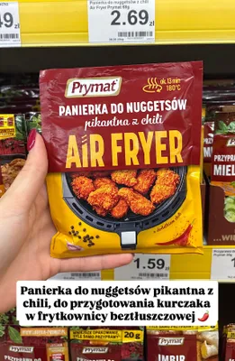 Panierka do nuggetsów pikantna z chili Air Fryer promocja w Dino