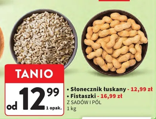 Fistaszki Z Sadów i Pól promocja w Intermarche