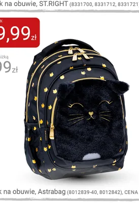 Plecak trzykomorowy Astrabag promocja w Smyk